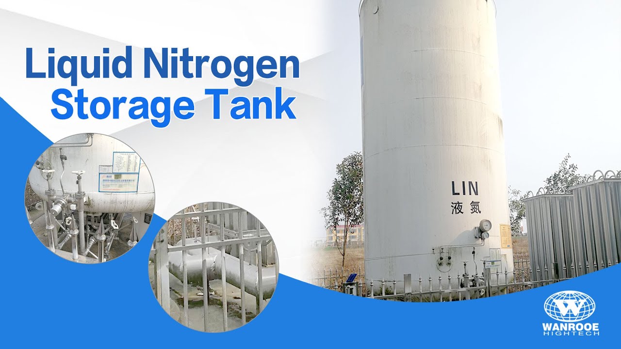 Large-Scale Liquid Nitrogen Storage Tank Liquid Nitrogen Cryogenic Storage System