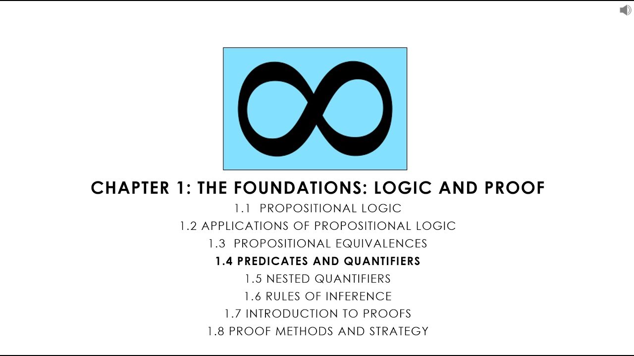 Discrete Math 1.4 Predicates and Quantifiers