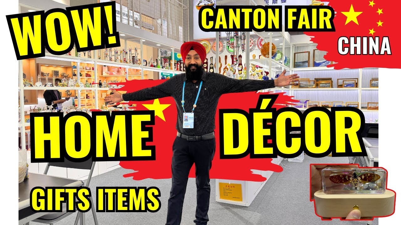 Exploring Home Décor & Gift Items at China Canton Fair 2025