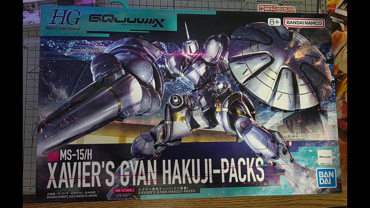 HG 1 144 Xaviers GYAN HAKUJI PACKS
