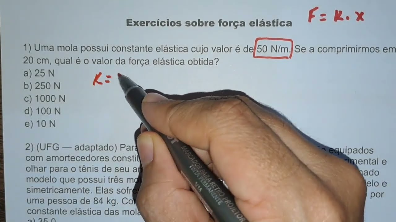 Força Elástica (Aprenda Rápido)