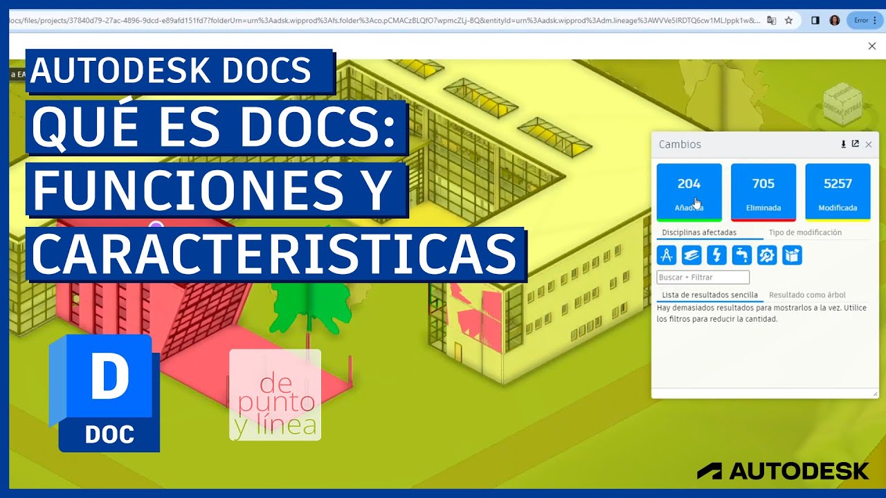 ¿Que es Autodesk Docs? Conoce las funcionalidades del Entorno Comun de datos de Autodesk // Nube ACC