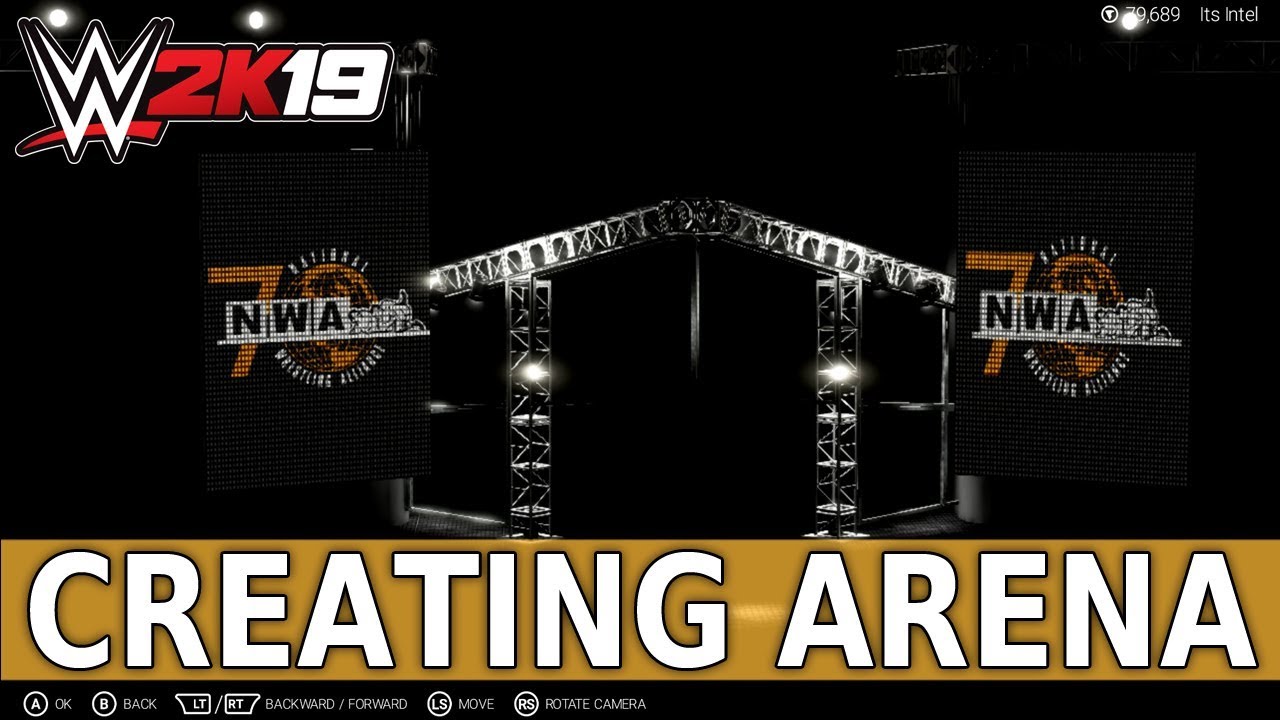 WWE 2k19 Create an Arena: NWA 70