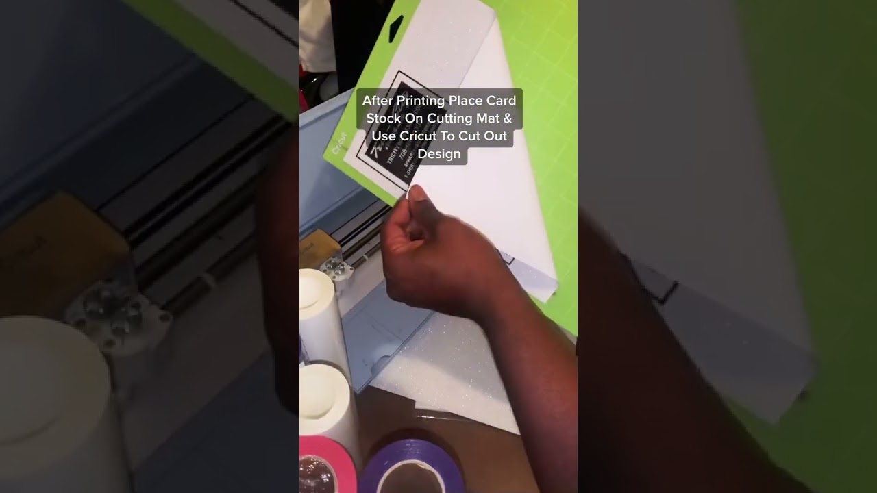 Как сделать визитки с помощью Cricut #малыйбизнес #печать #бизнессоветы