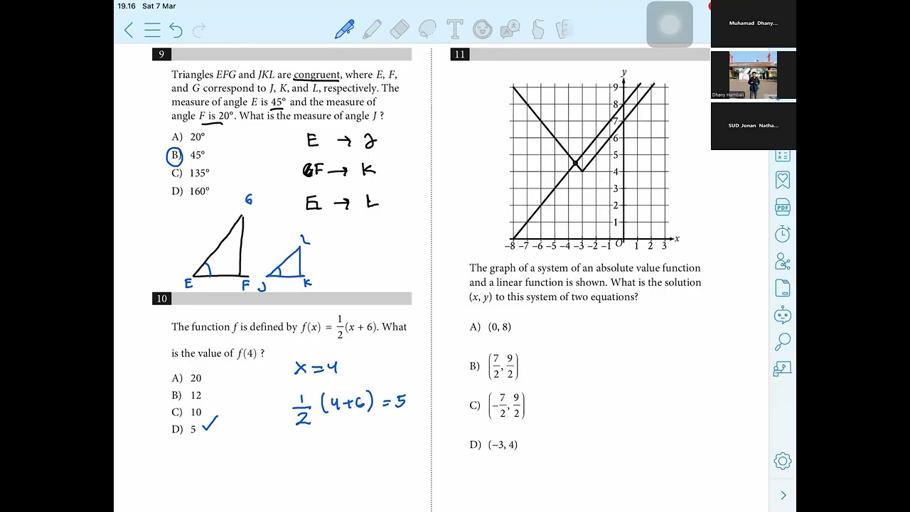 Belajar SAT Mathematics day 9