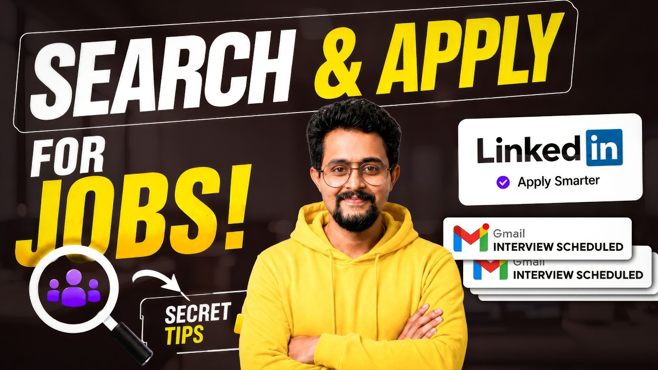 LinkedIn Job Search MASTERCLASS: Find HIDDEN Jobs & Get More Interviews