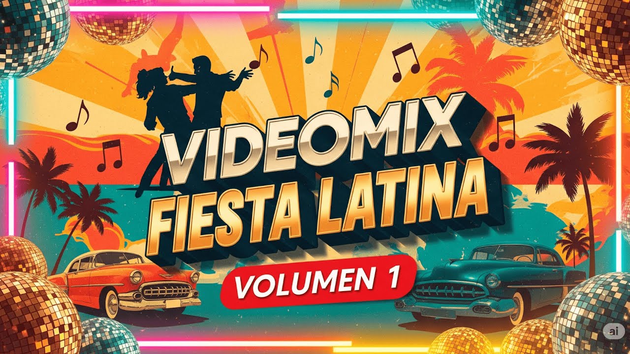 Video Mix Retro Fiesta Latina Vol.1
