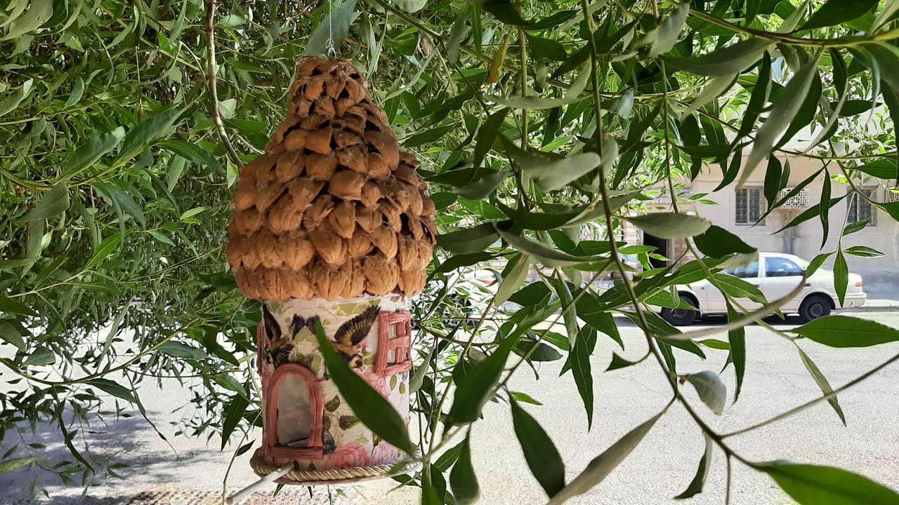 DIY bird house | Craft Recycling Ideas 💡| with waste materials |