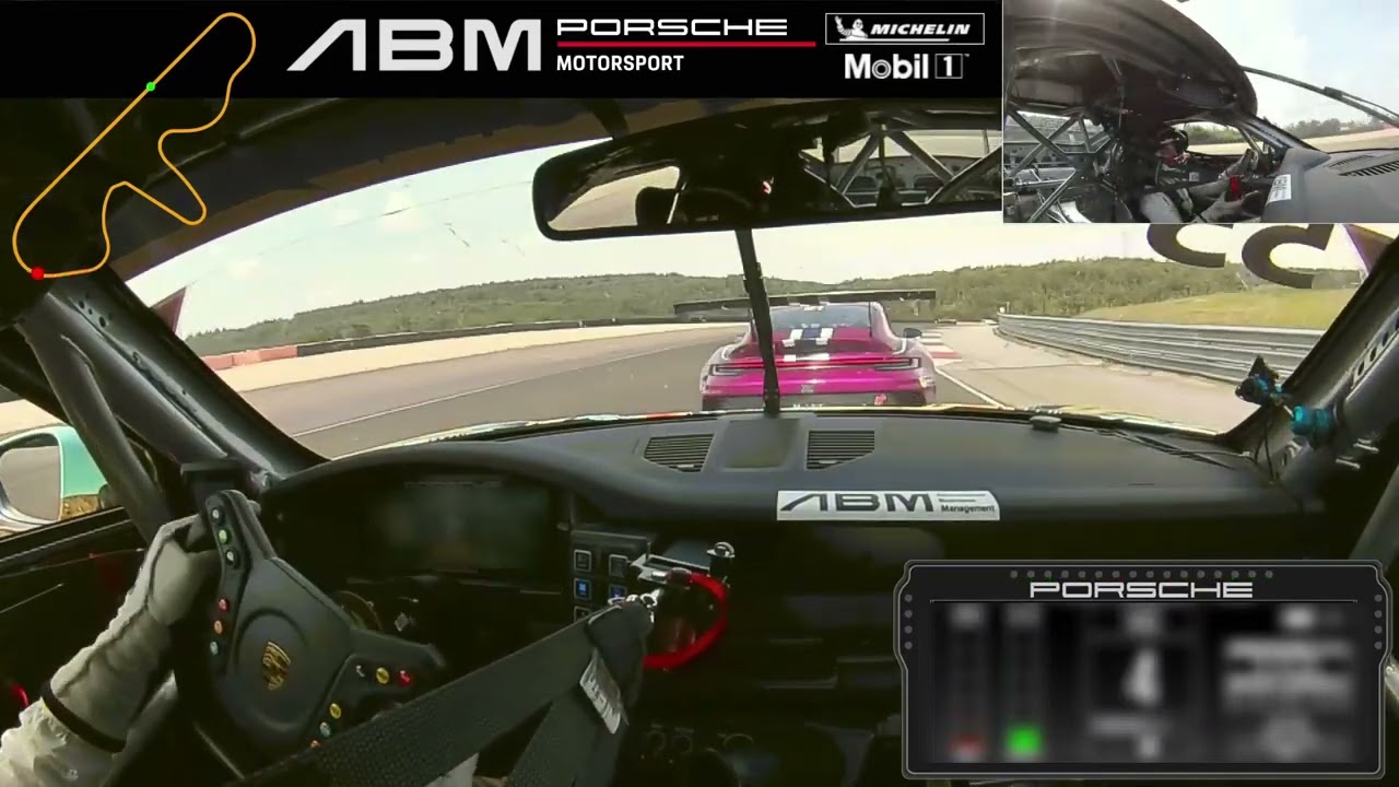 Onboard course 1 sur le circuit de Dijon-Prenois