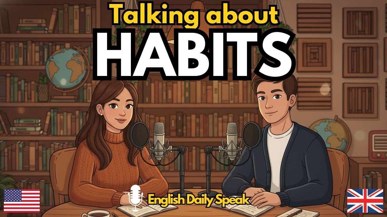 How to Talk About Habits in English | English Conversation Practice