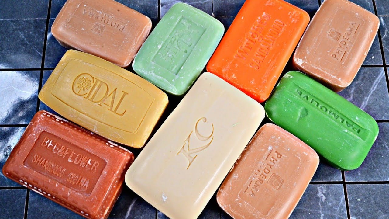 ASMR SOAP. Резка сухого винтажного мыла. Satisfying video. Vintage soap. @ASMRSOAPUK