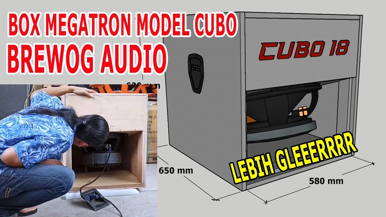 SKEMA BOX MEGATRON BREWOG AUDIO MODEL CUBO 18