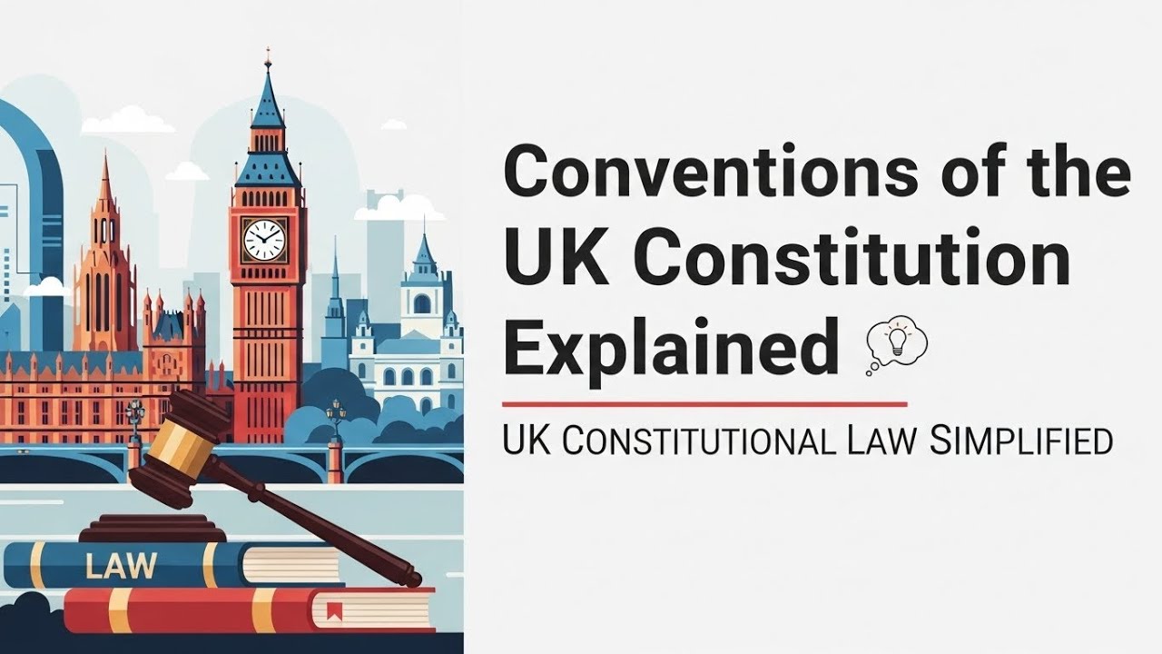 “Conventions of the UK Constitution Explained | UK Constitutional Law Simplified”