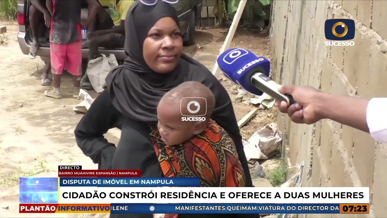 HOMEM CONSTRÓI UMA CASA E OFERECE DUAS MULHERES EM NAMPULA