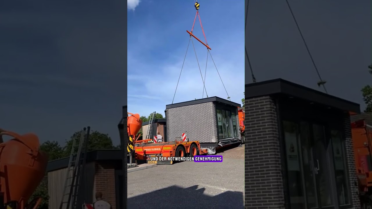 Sie bestellen einen Raum im Internet und ziehen in 1 Woche ein.