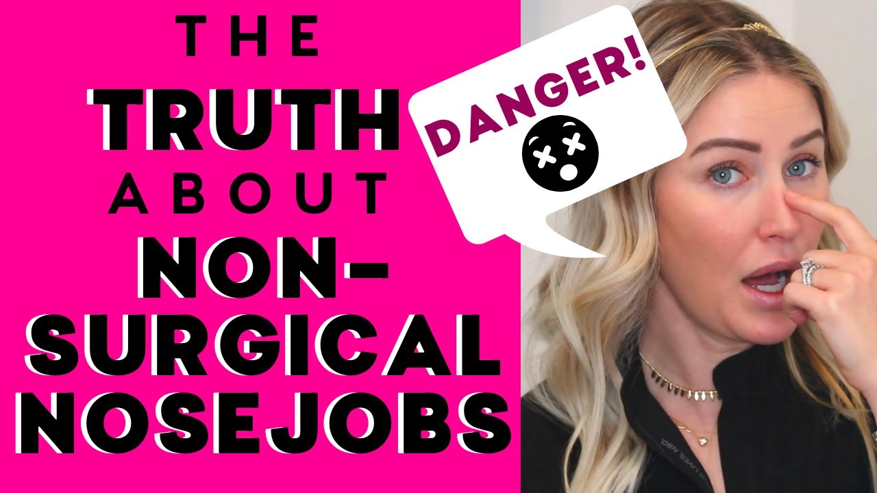 The TRUTH about NON-SURGICAL NOSE JOBS / RHINOPLASTY 😱👃🤯
