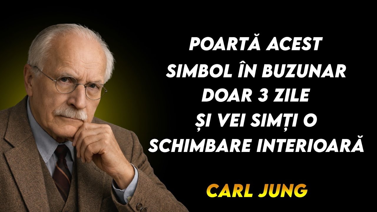 POARTĂ ACEST SIMBOL ÎN BUZUNAR 3 ZILE — VEI SIMȚI O TRANSFORMARE INTERIOARĂ | CARL JUNG