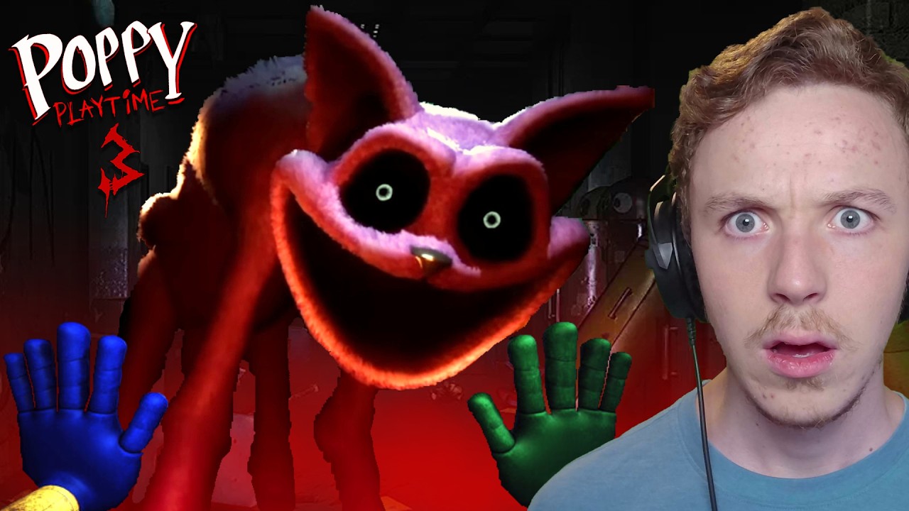Replaying POPPY PLAYTIME Chapter 3 for the FIRST TIME!
