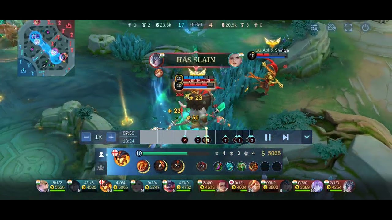General kai thamuz jungle SAVAGE 😈 #video #thamuz #like #share #mobilelegends #mlbb #comment #love 