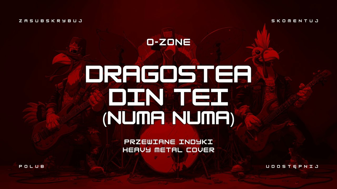 🔥 O ZONE - DRAGOSTEA DIN TEI [Numa Numa] (ale to heavy metal cover) 🔥🦃🤘 HIT