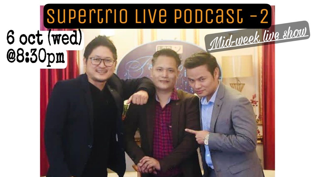 SUPERTRIO LIVE PODCAST | SIMPLEFAM MERCHANDISE LAUNCH