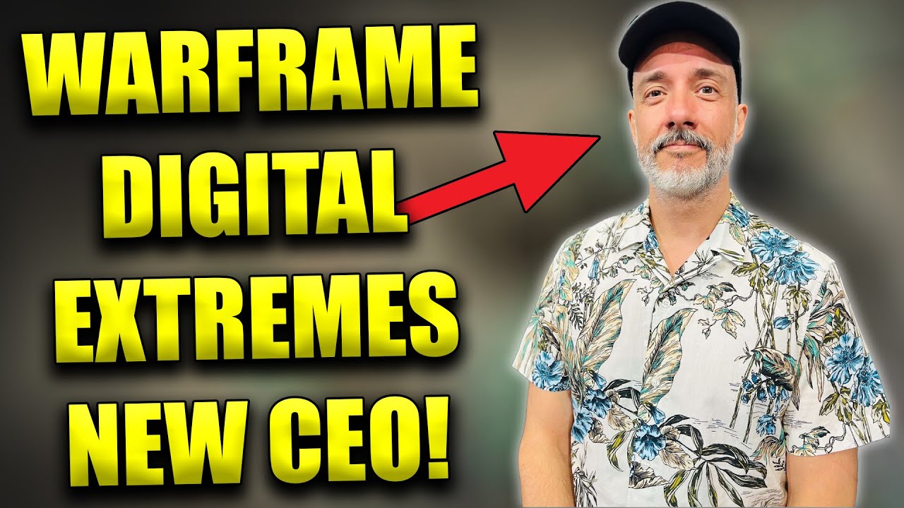 Steve Sinclair Is Now The Warframe Digital Extremes CEO!