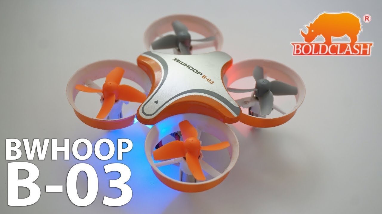 BoldClash BWhoop B03 - Altitude Hold Micro Drone (Unboxing, Review)