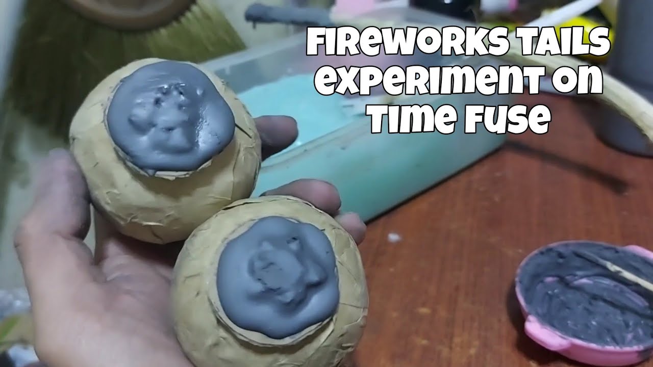 Fireworks Tails Experiment on 3