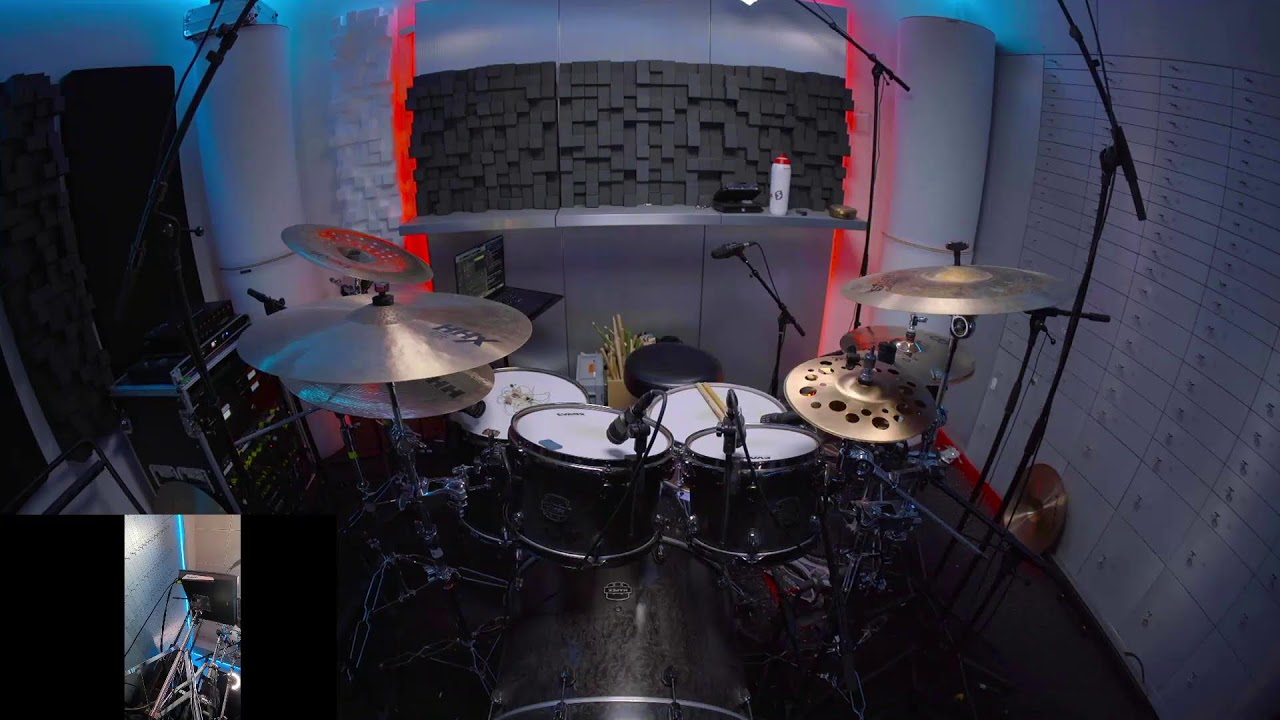 Gracchus Live Drum Stream - Wide Angle View from the Vault!