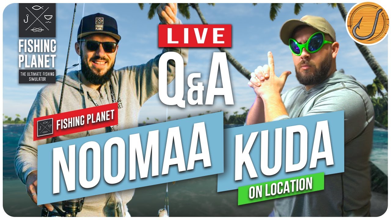 Q&A: Andrii from Fishing Planet in Noomaa Kuda! | Fishing Planet [LIVE]