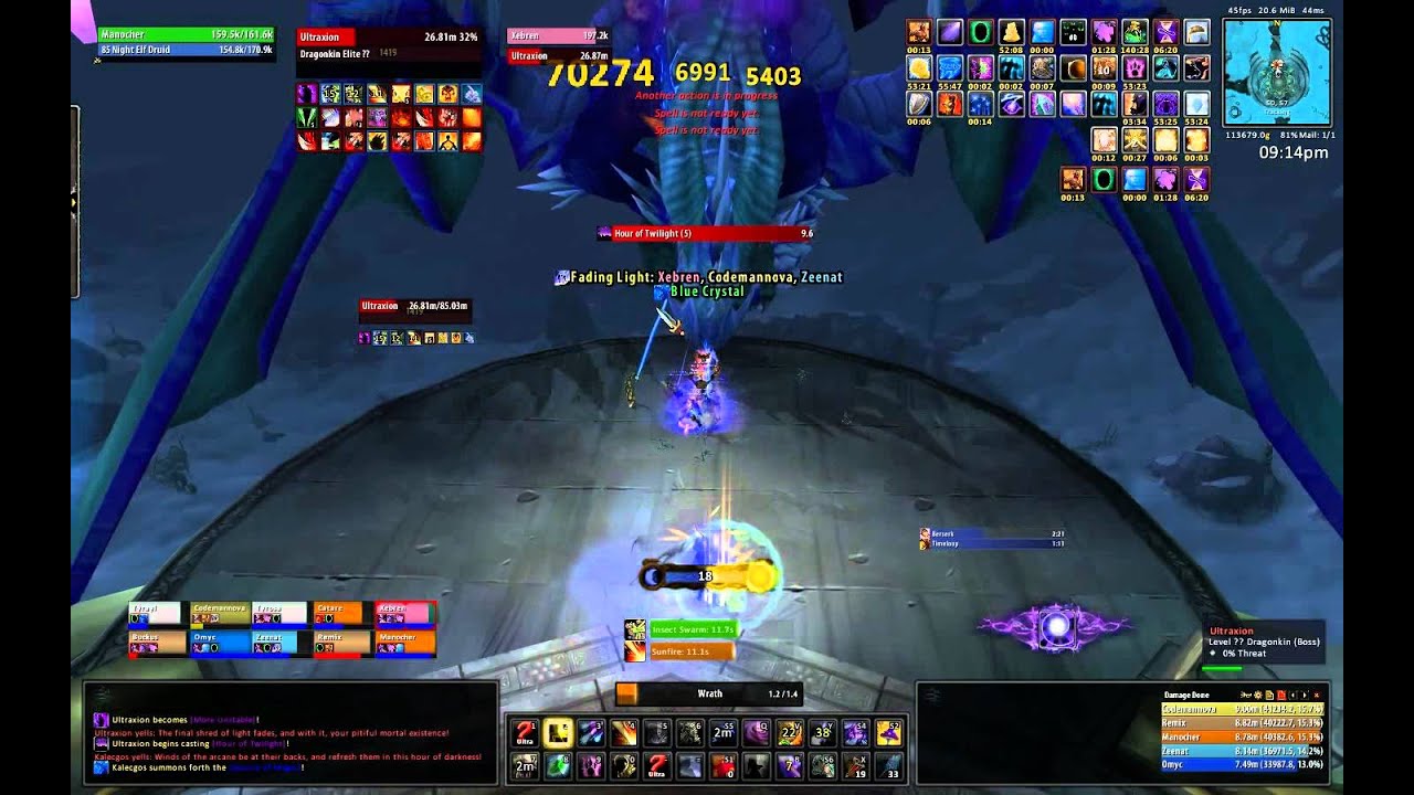 Dragon Soul - Heroic Ultraxion 10H Man - Druid POV