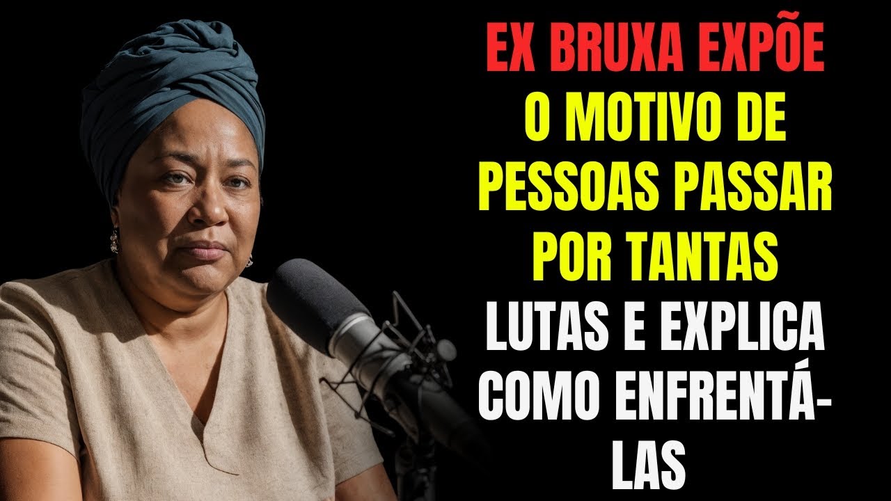 EX-BRUXA EXPÕE O MOTIVO DE AS PESSOAS PASSAREM POR TANTAS LUTAS E EXPLICA COMO ENFRENTÁ-LAS