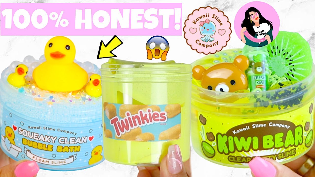 100% HONEST Famous Slime Shop Review! (Kawaii Slime Company + Slime by Nichole Jacklyne