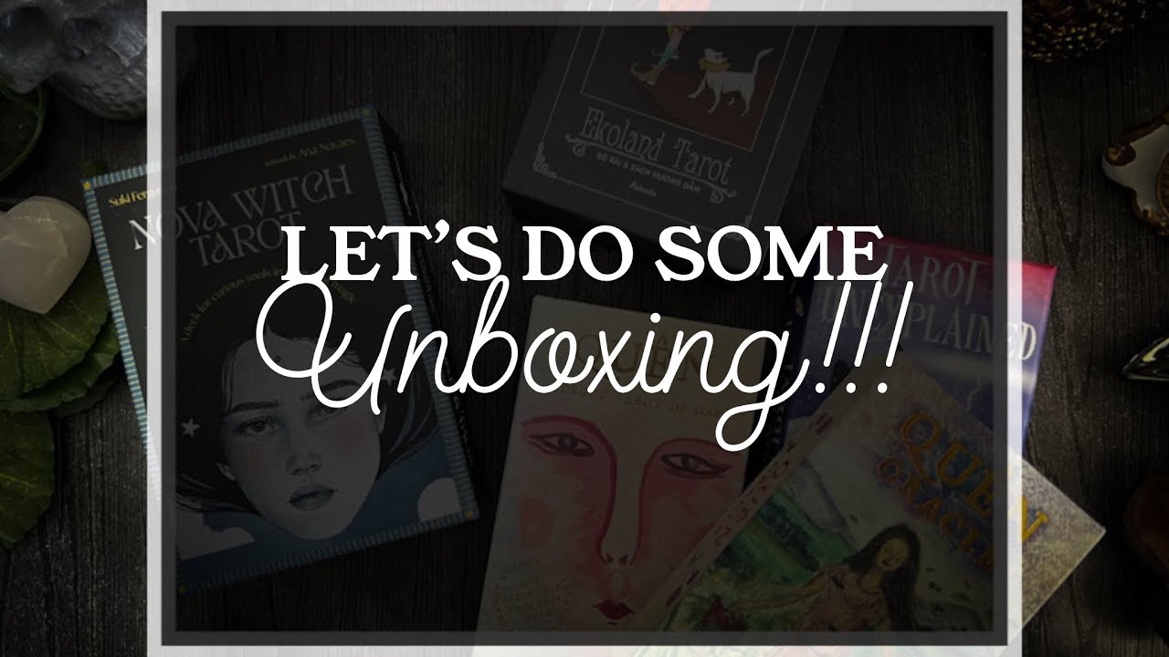 Unboxing New Tarot and Oracle Decks!!!