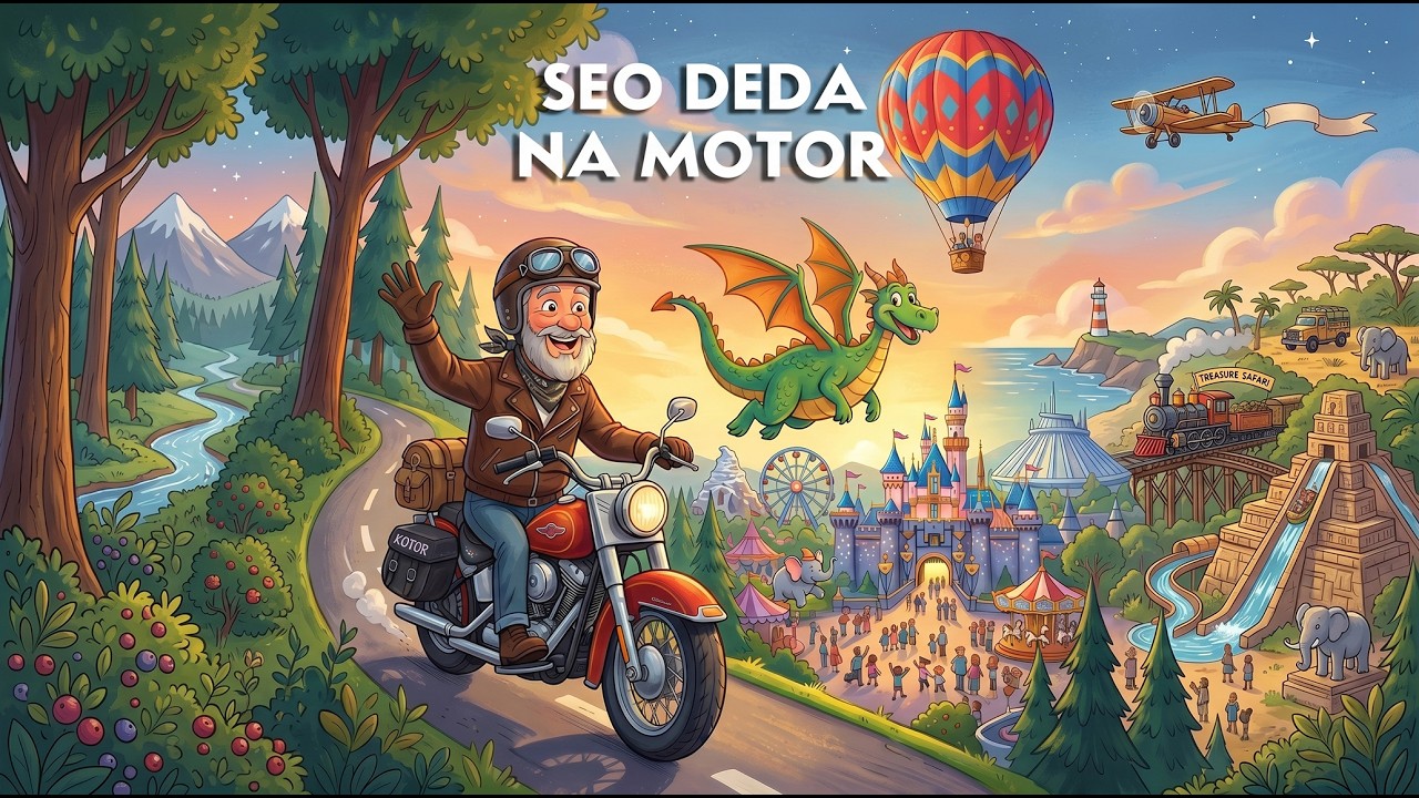 Seo deda na motor - nastavak pesme 