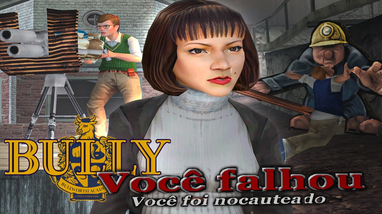 AAAAAAAHHHHHHHH!!!!!! #8 - BULLY (PS2 Remaster) Legendado BR