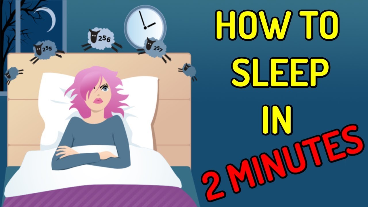 How To SLEEP IN 2 MINUTES