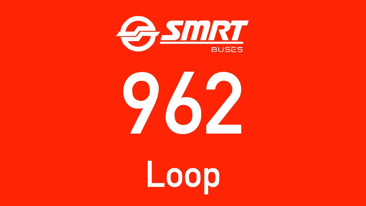 SMRT Buses Trunk Bus Route 962 Hyperlapse