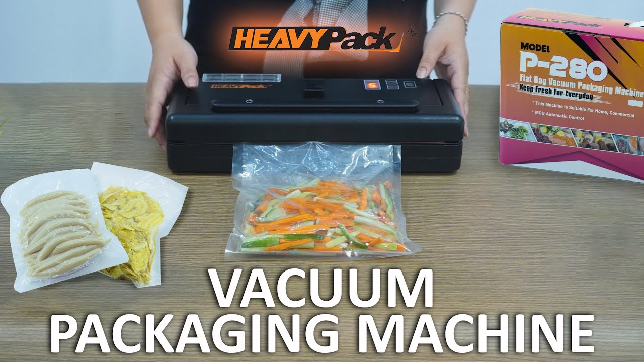 VACUUM SEALER PORTABLE HEAVYPACK P-280 | HOREKAMALL