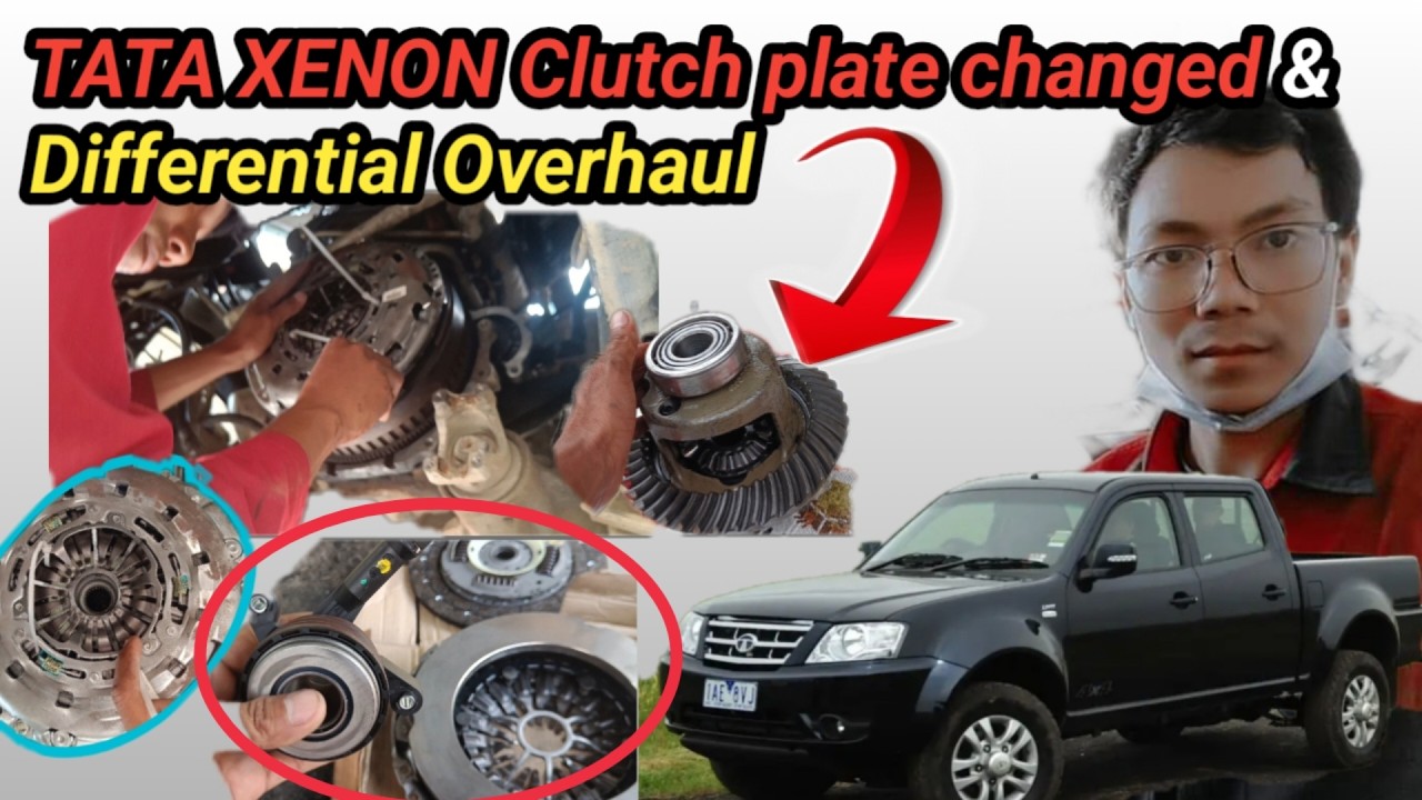 TATA XENON Clutch plate changed & Differential Overhaul | Release Brg Automotive Technician Nepal