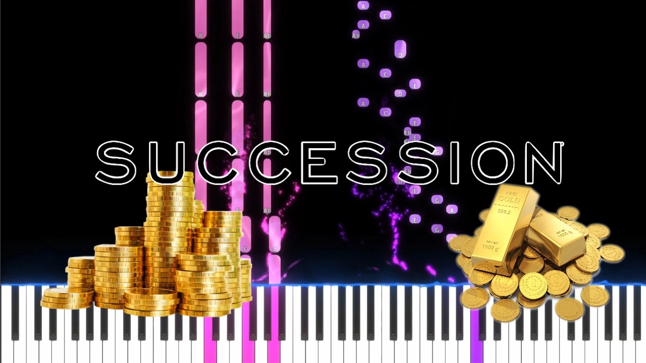 Succession Theme Song | Easy Piano Tutorial | Pianist Perspective
