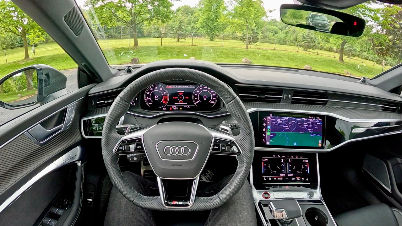 Audi RS7 2024 года — впечатления от вождения от первого лица