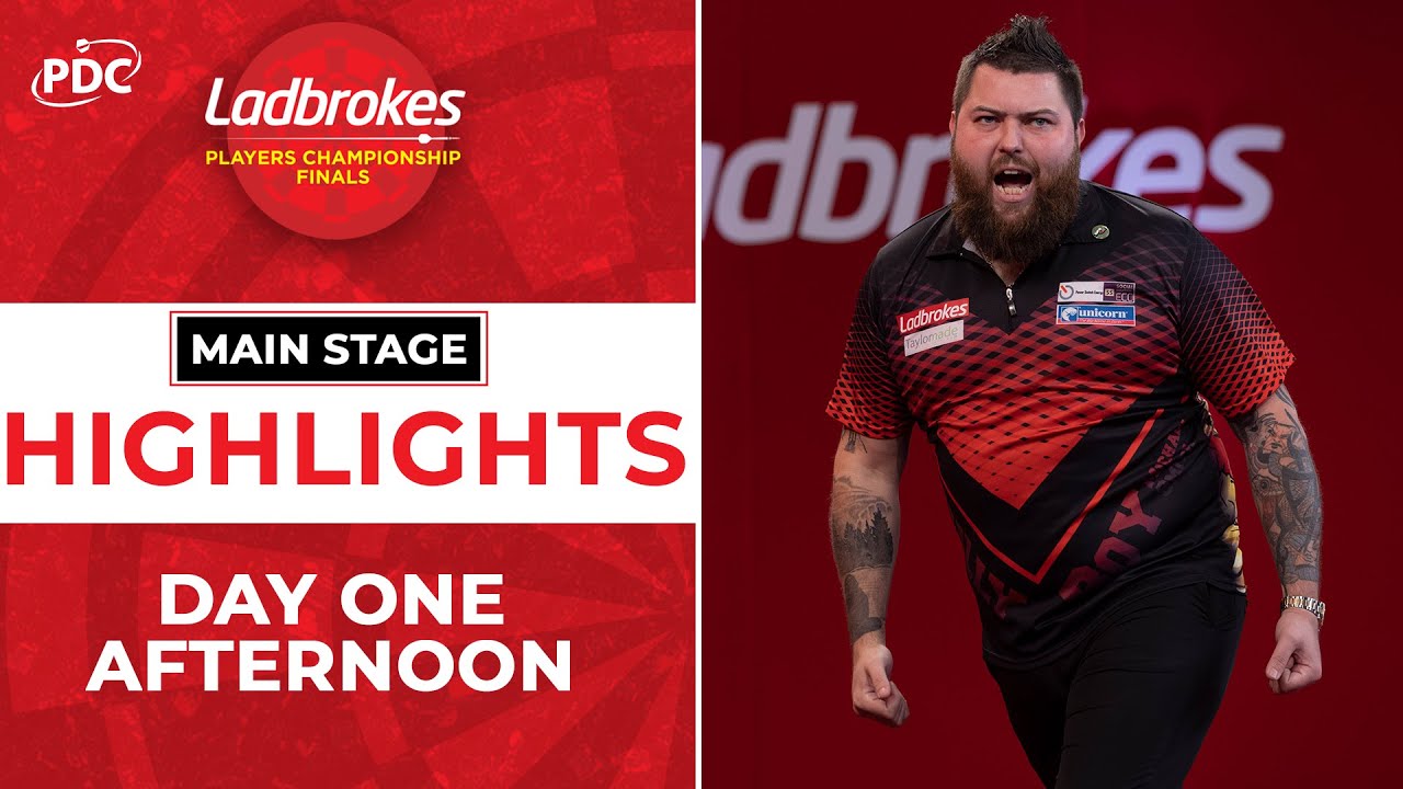 RAINING 170s! | Main Stage Afternoon Highlights | 2021 Ladbrokes Players Championship Finals