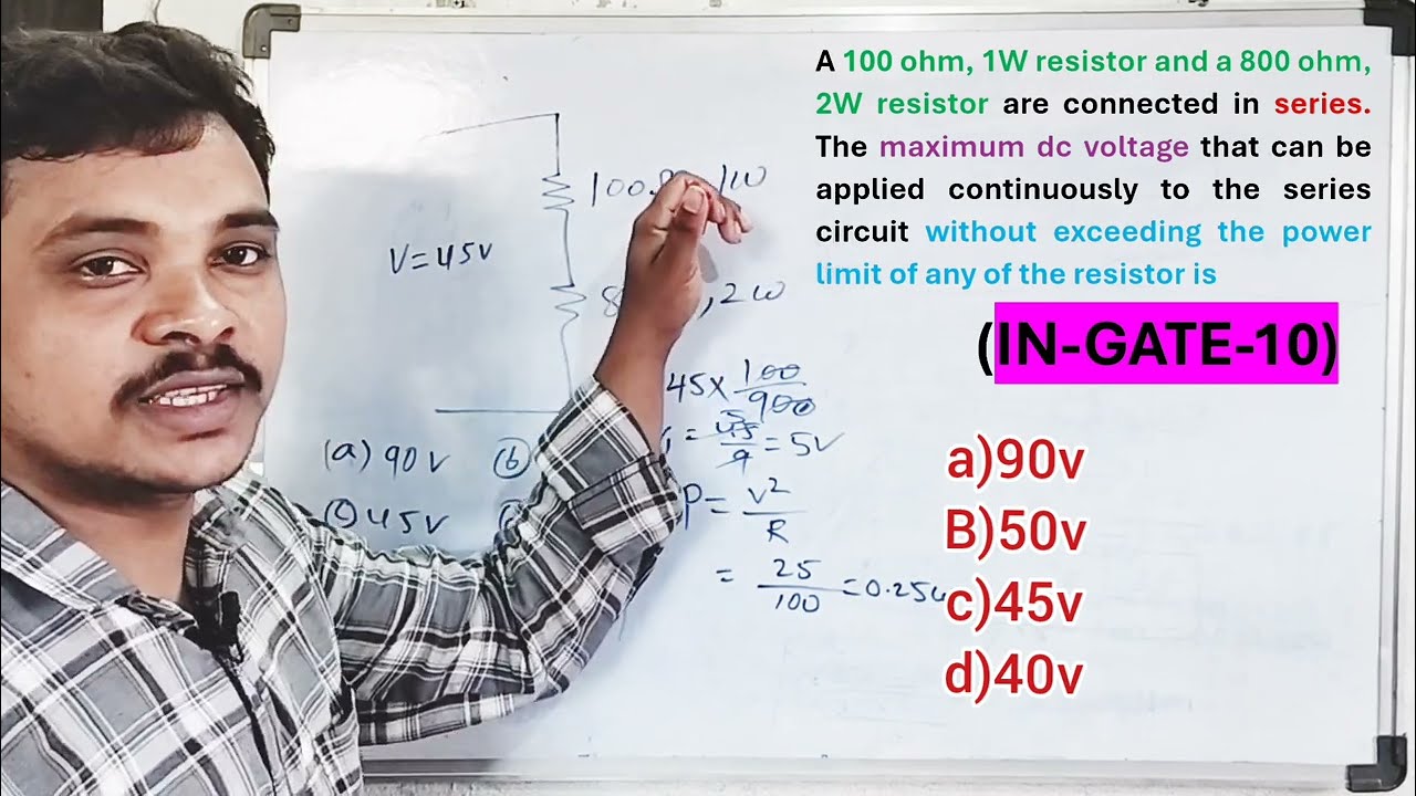 GATE -lN- 2010: Electrical Circuits PYQ's|Electrical Circuits|Explain in Telugu