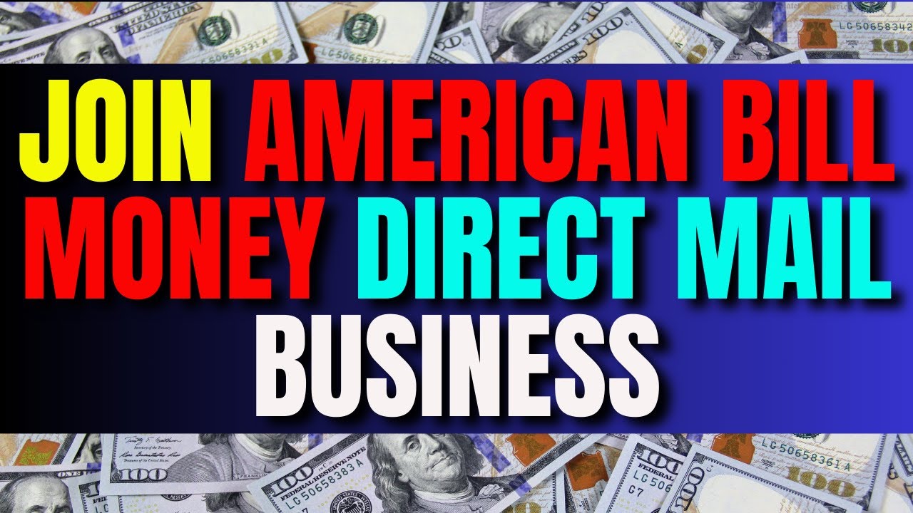Зарабатывайте 50 долларов в неделю с American Bill Money Direct Mail Business Opportunity | Работ...