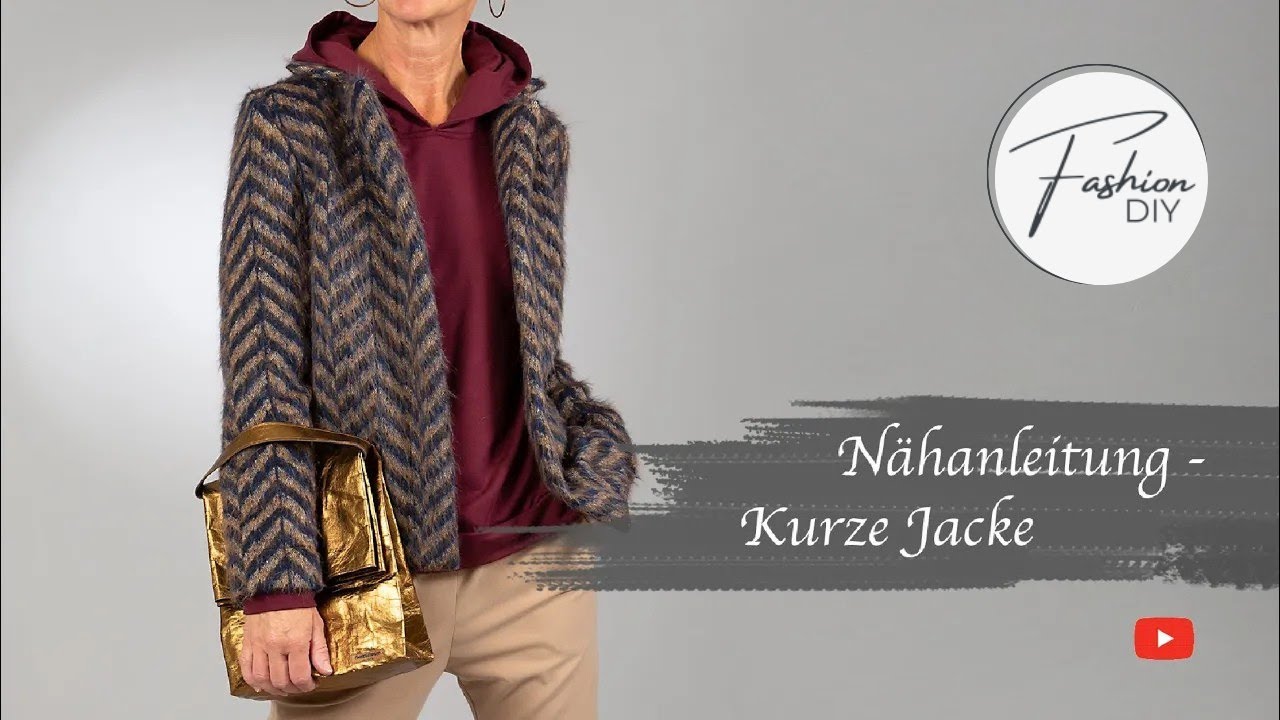 Nähanleitung kurze Jacke