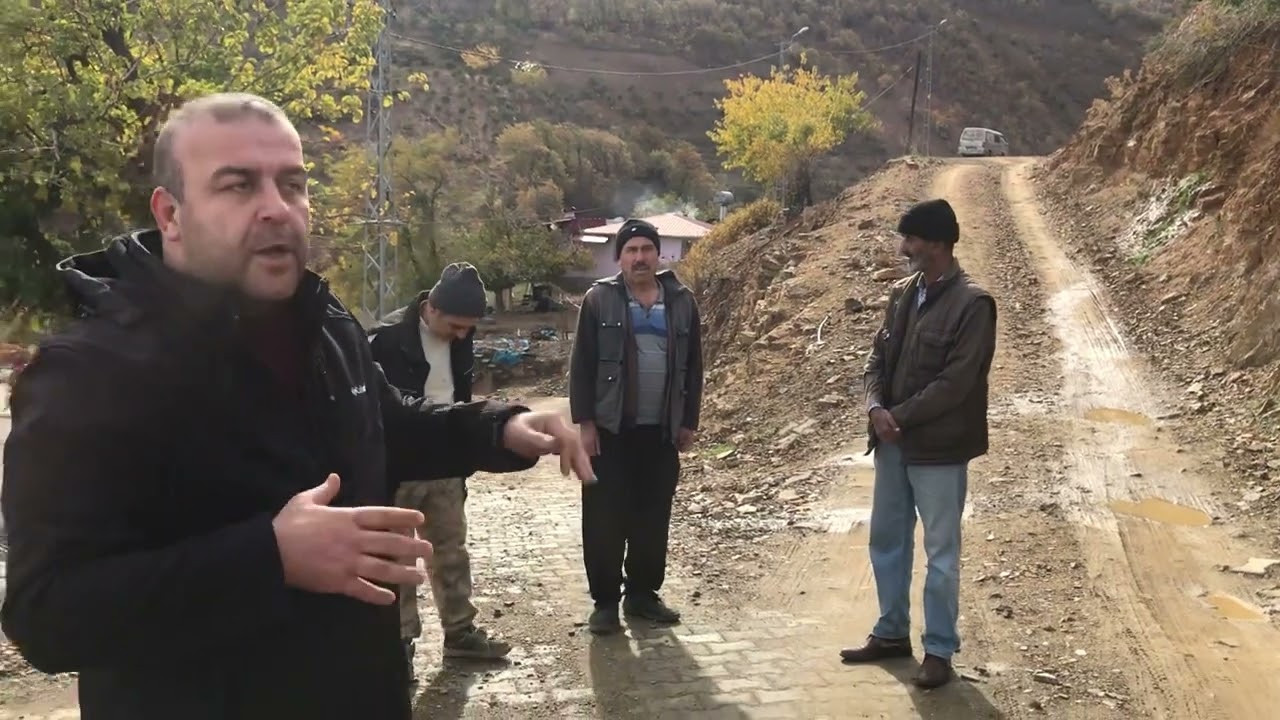 Köyümüzde yol problemi