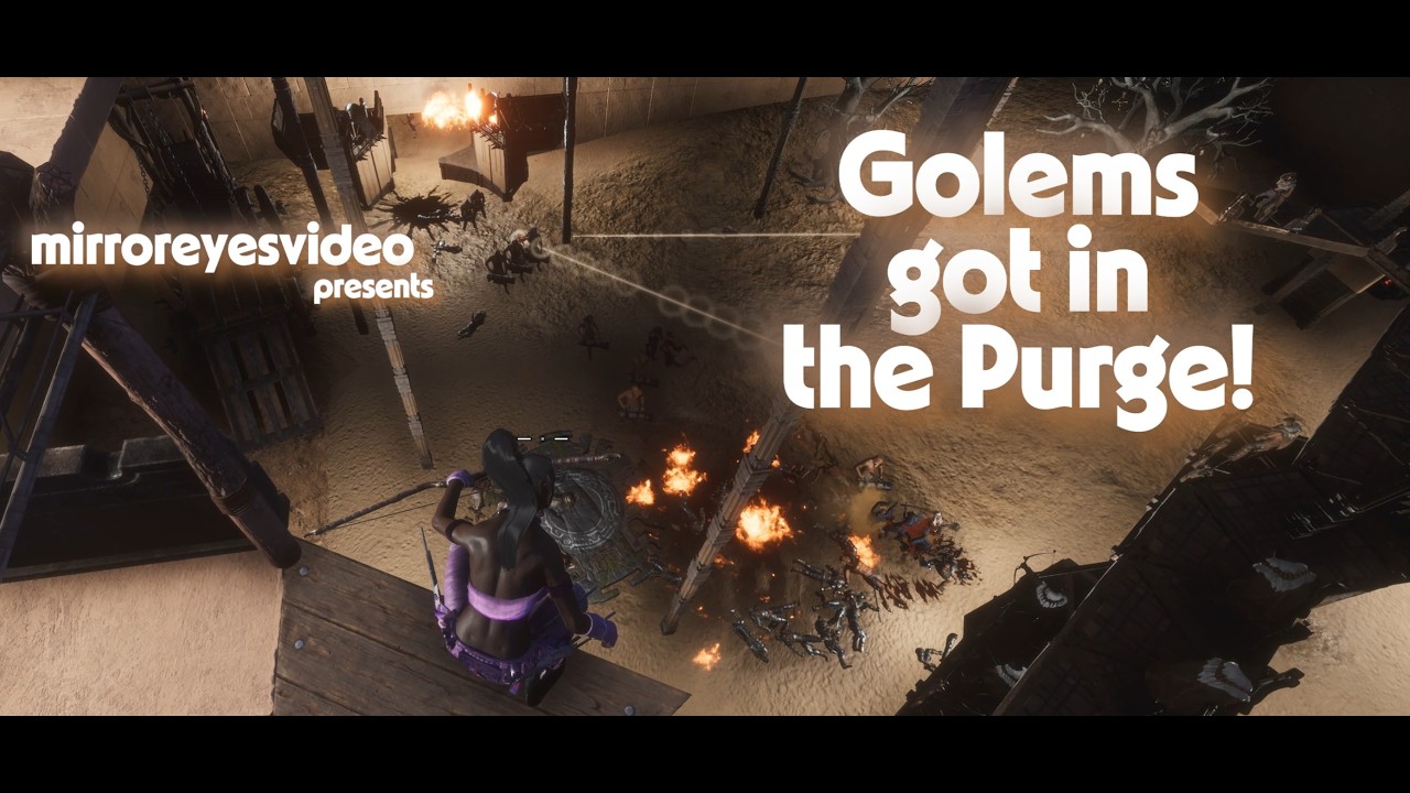 Conan Exiles - Golems Got In The 10 Purge  2026