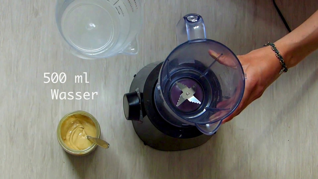 Nussmilch selbst machen in nur 1 Minute