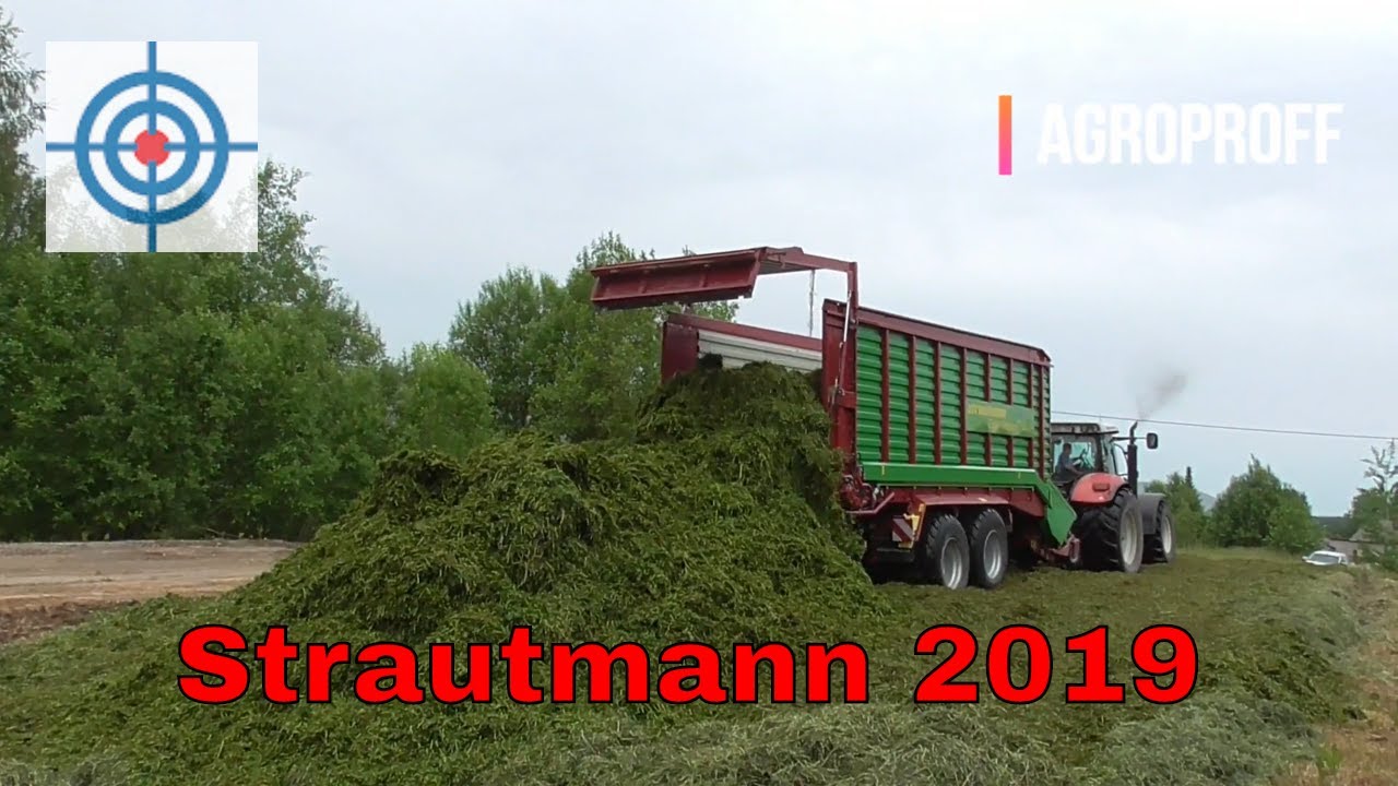 Agroproff 2019 | Strautmann Giga Vitesse 4401 CFS haagiskogurid demos ja t&ouml;&ouml;s